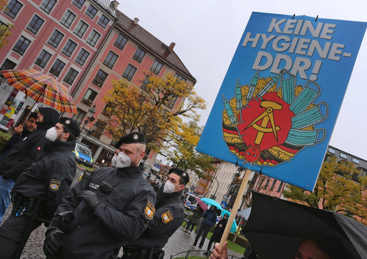 Querdenker Demonstrieren Trotz Verboten In Mehreren Bayerischen St Dten