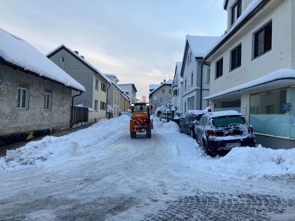 Schneechaos Hält Bayern Weiter Auf Trab