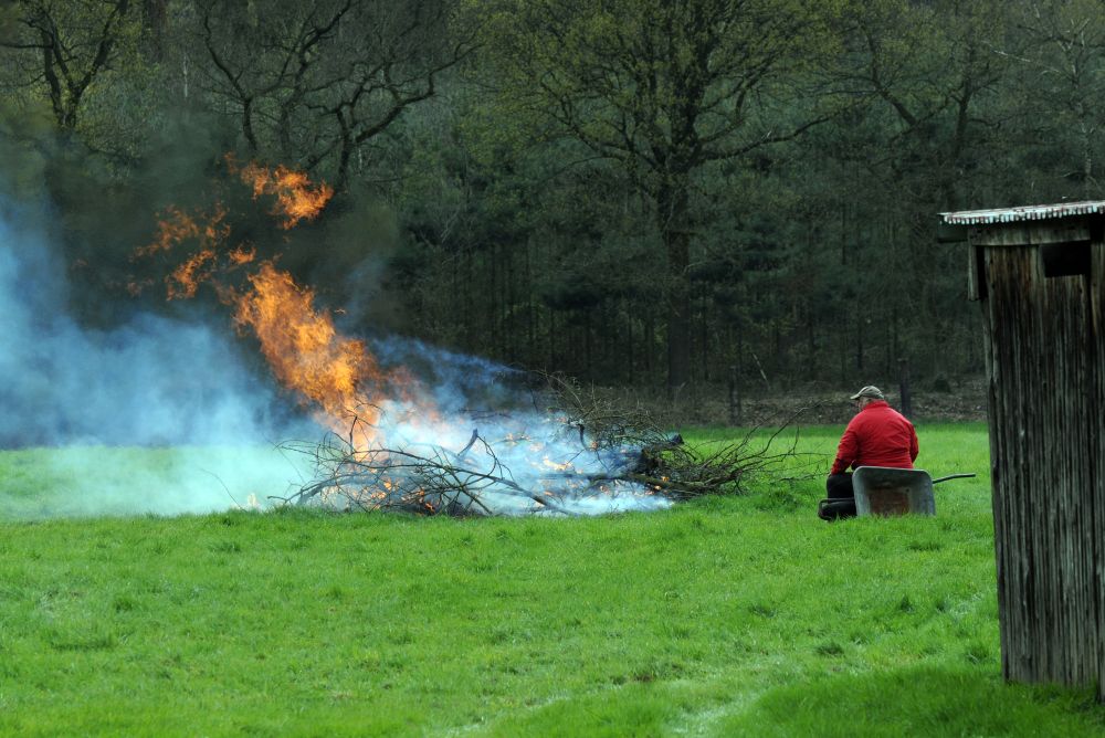 Kein Osterfeuer im eigenen Garten